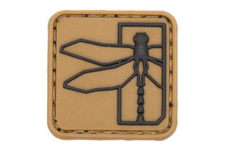 Haley Strategic 1" Dragonfly Morale Patch in Coyote Tan features high-quality rope stitching